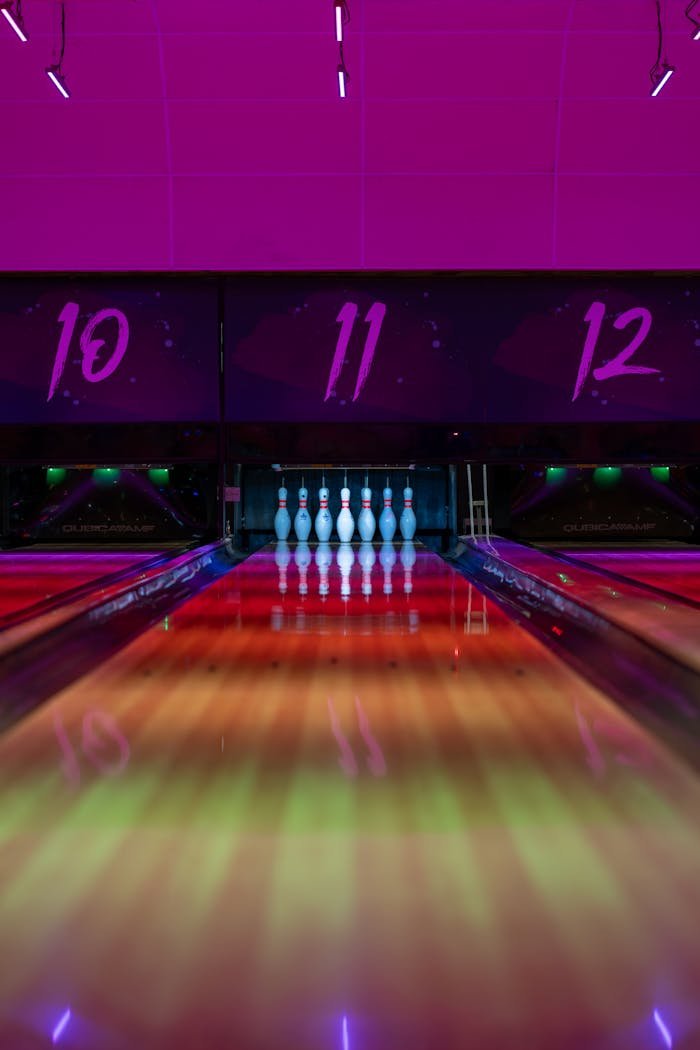 Pins in a Bowling Alley